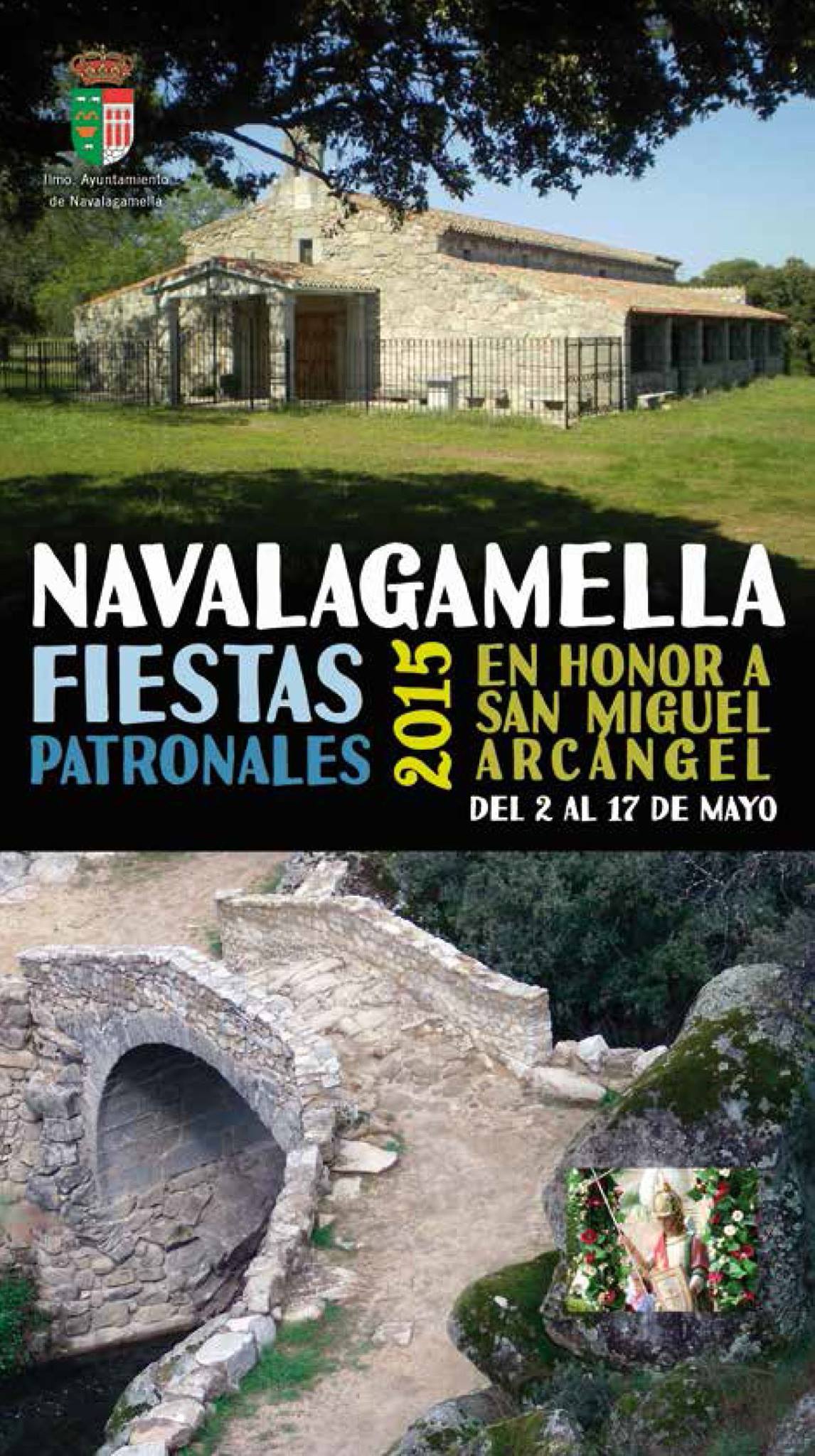 Fiestas patronales en honor a San Miguel Arcángel 2015 Navalagamella